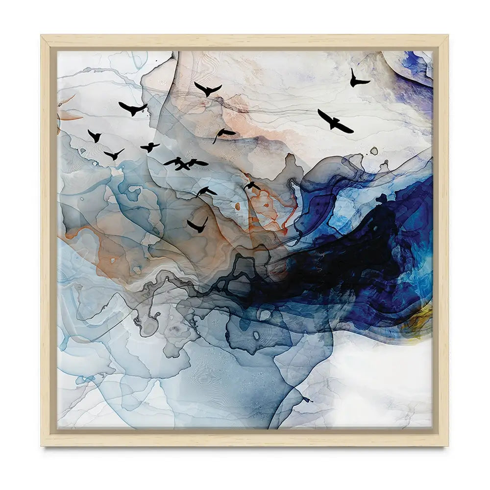 Abstract Birds Oversized Canvas Print Abstract Birds Oversized Canvas Print wall art product Art Print Shop