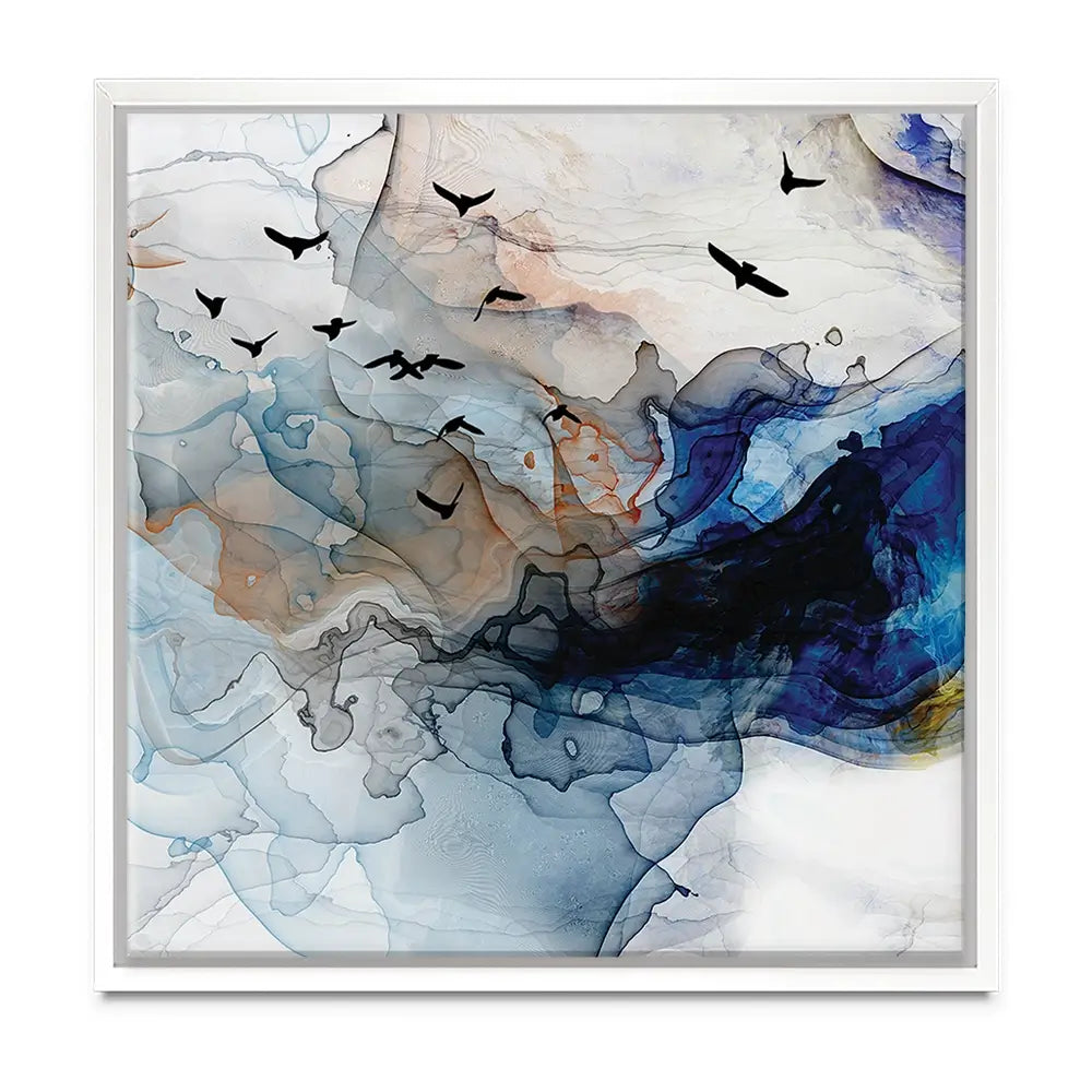 Abstract Birds Oversized Canvas Print Abstract Birds Oversized Canvas Print wall art product Art Print Shop