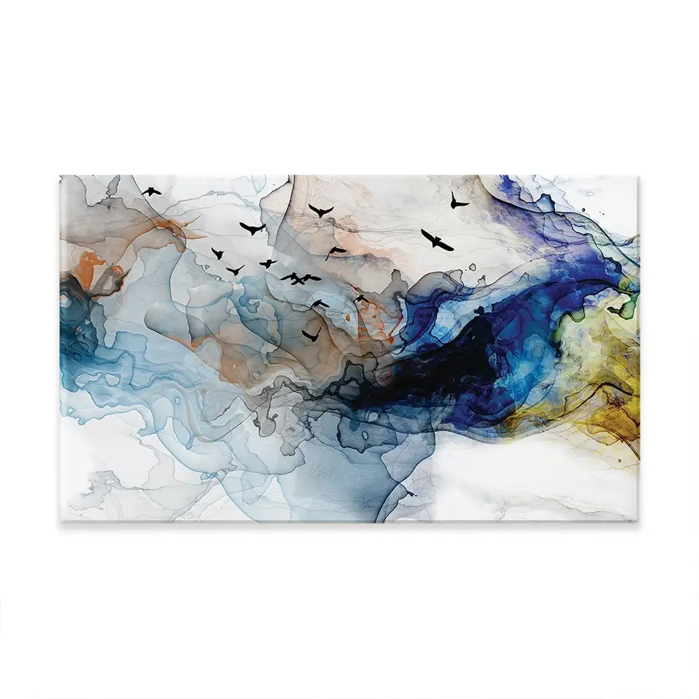 Abstract Birds Oversized Canvas Print Abstract Birds Oversized Canvas Print wall art product Art Print Shop