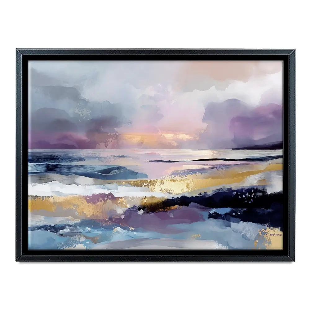 Abstract Coastal Landscape Canvas Print Abstract Coastal Landscape Canvas Print wall art product Leon Devenice