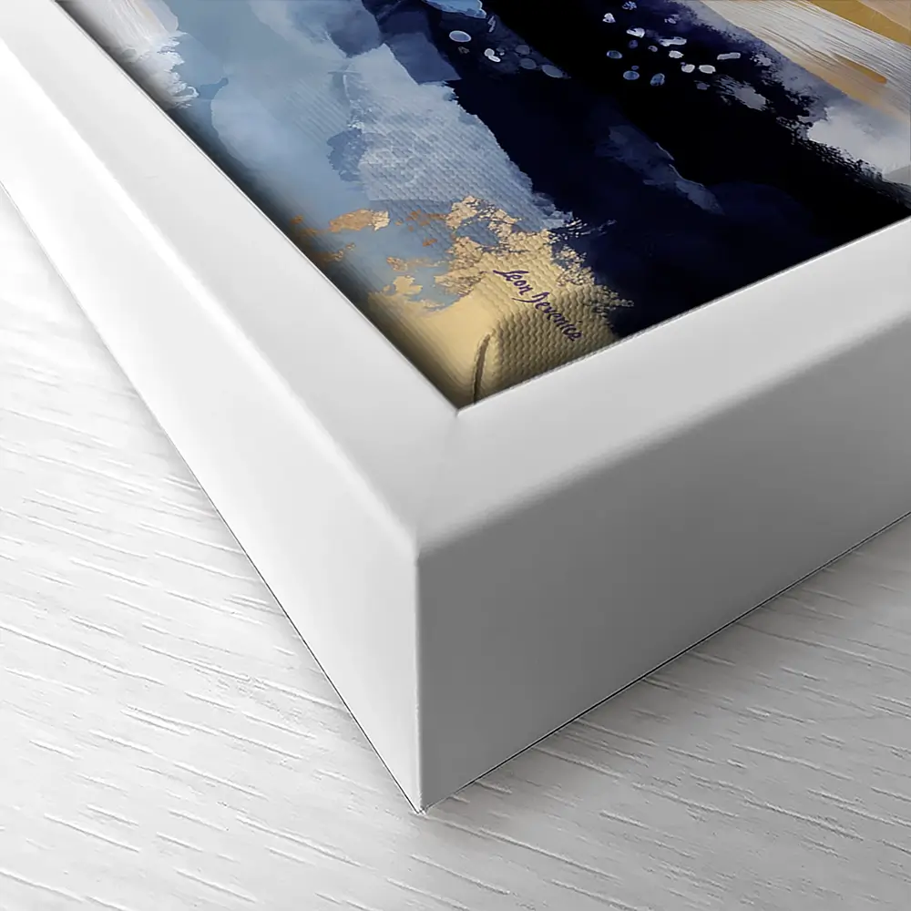 Abstract Coastal Landscape Canvas Print Abstract Coastal Landscape Canvas Print wall art product Leon Devenice