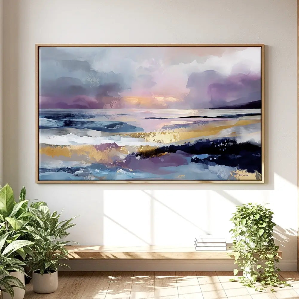 Abstract Coastal Landscape Oversized Canvas Print Abstract Coastal Landscape Oversized Canvas Print wall art product Art Print Shop
