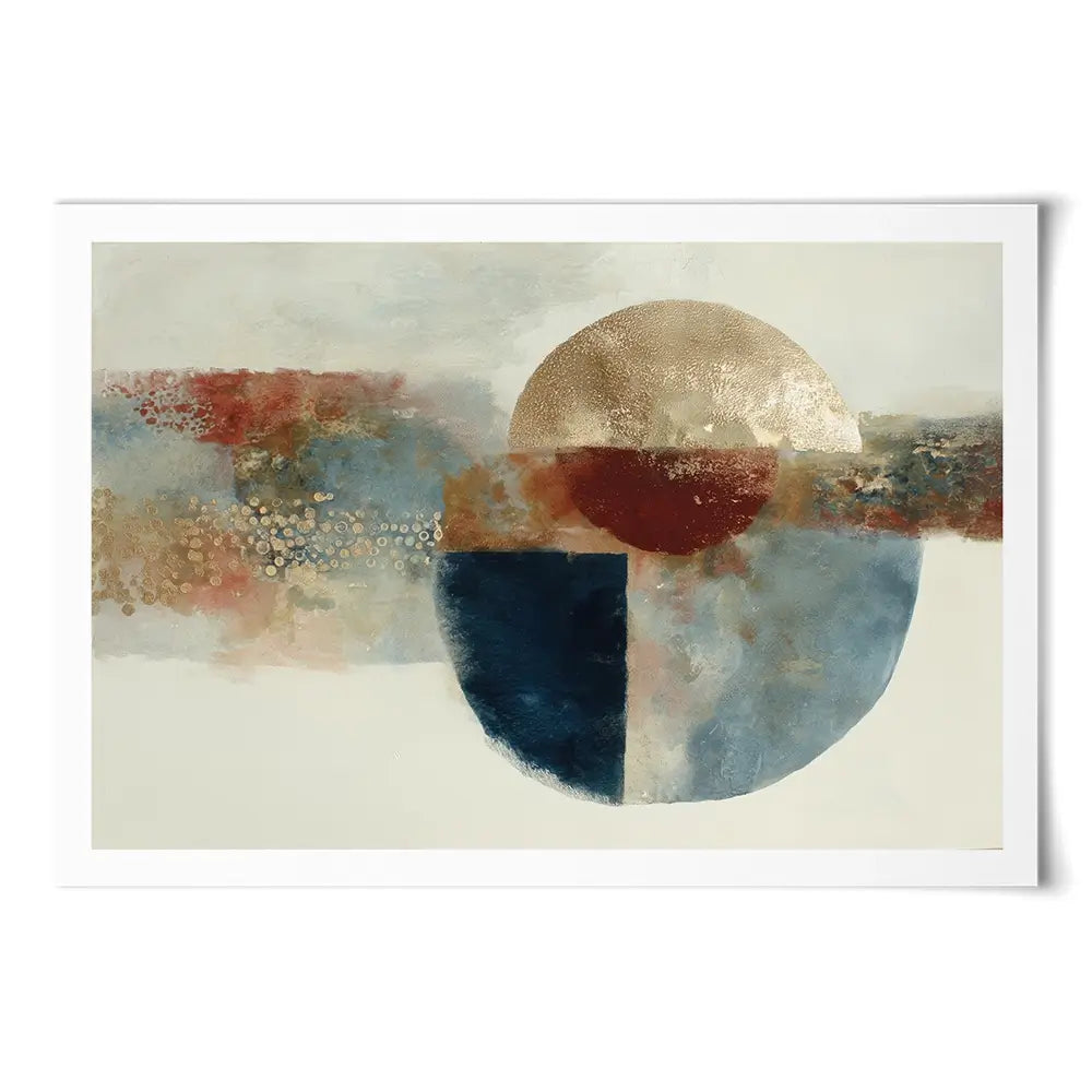 Abstract Coffee Composition Art Print Abstract Coffee Composition Art Print wall art product Chromatic Storm Studio