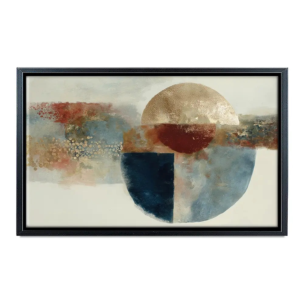 Abstract Coffee Composition Canvas Print Abstract Coffee Composition Canvas Print wall art product Chromatic Storm Studio