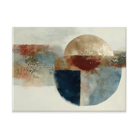 Abstract Coffee Composition Canvas Print Abstract Coffee Composition Canvas Print wall art product Chromatic Storm Studio