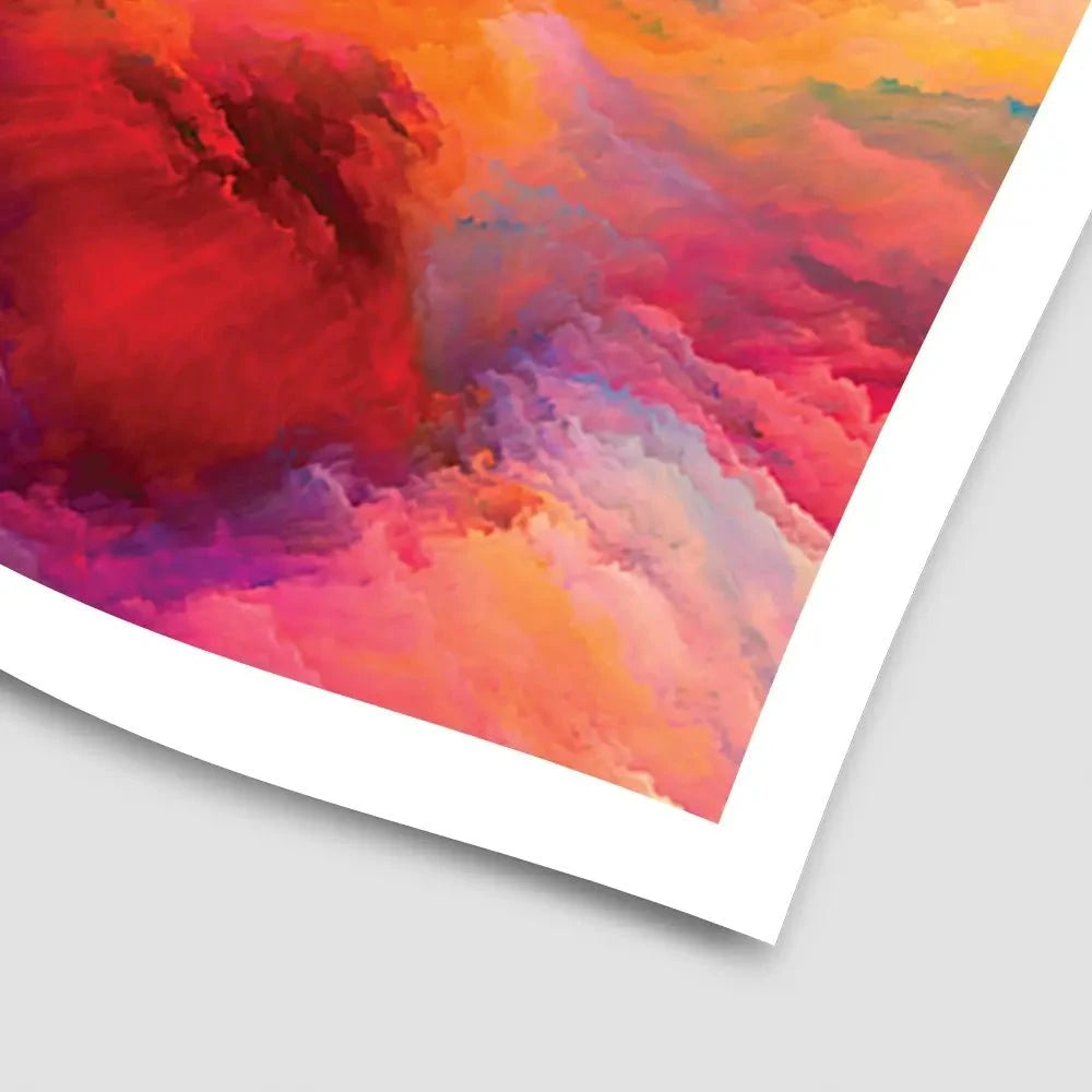 Abstract Colour Explosion Art Print Abstract Colour Explosion Art Print | Abstract Colour Explosion Art wall art product agsandrew / Shutterstock