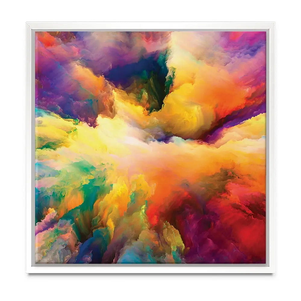 Abstract Colour Explosion Oversized Canvas Print Abstract Colour Explosion Oversized Canvas Print wall art product Art Print Shop