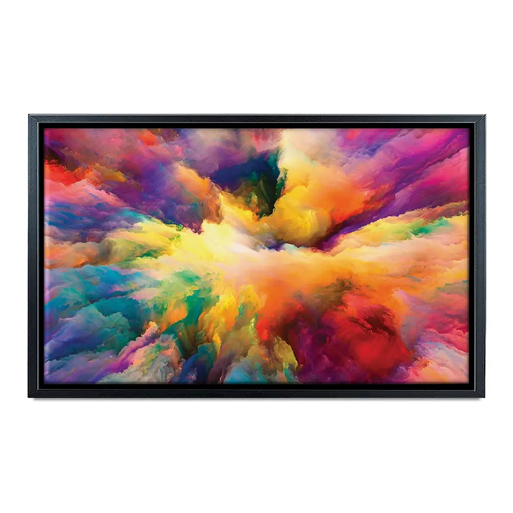 Abstract Colour Explosion Oversized Canvas Print Abstract Colour Explosion Oversized Canvas Print wall art product Art Print Shop
