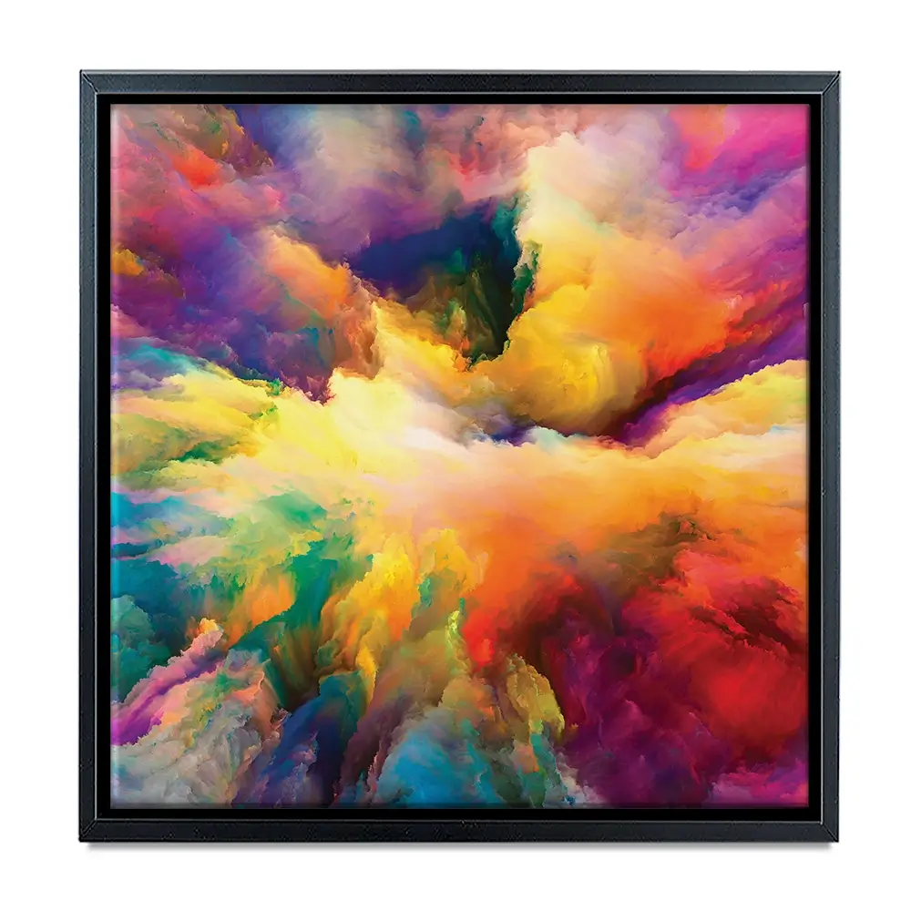 Abstract Colour Explosion Square Canvas Print Abstract Colour Explosion Square Canvas Print | Abstract Colour Art wall art product agsandrew / Shutterstock