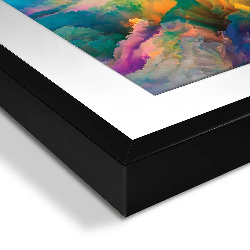 Abstract Colour Explosion Square Framed Art Print Abstract Colour Explosion Square Framed Art Print | Art wall art product agsandrew / Shutterstock