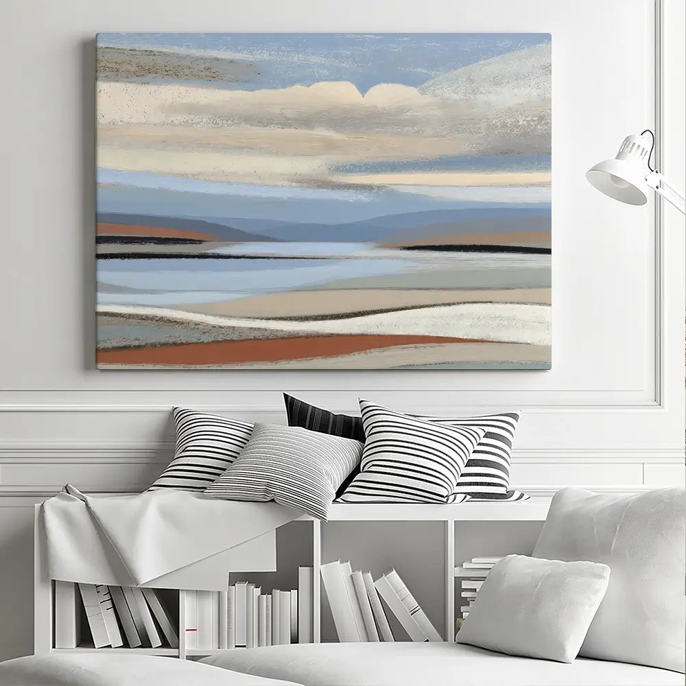 Abstract Desert Landscape Canvas Print Abstract Desert Landscape Canvas Print wall art product Franklyn Gregory - Independent
