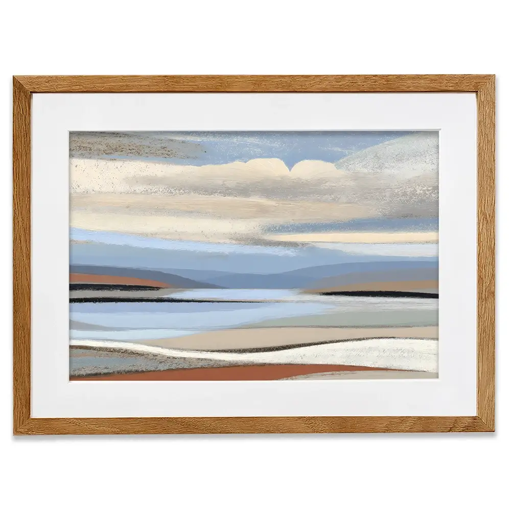 Abstract Desert Landscape Framed Art Print Abstract Desert Landscape Framed Art Print wall art product Franklyn Gregory - Independent