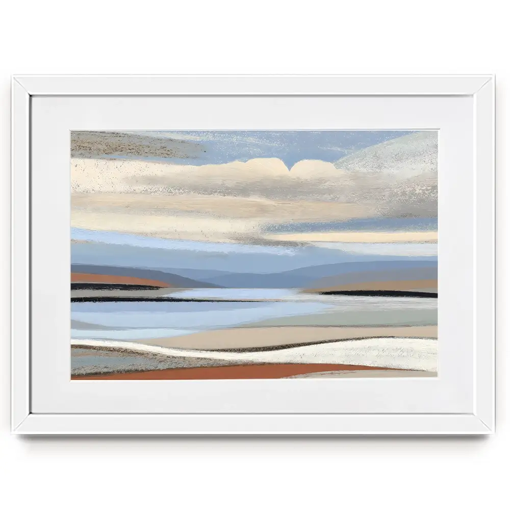 Abstract Desert Landscape Framed Art Print Abstract Desert Landscape Framed Art Print wall art product Franklyn Gregory - Independent