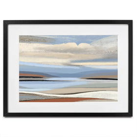 Abstract Desert Landscape Framed Art Print Abstract Desert Landscape Framed Art Print wall art product Franklyn Gregory - Independent