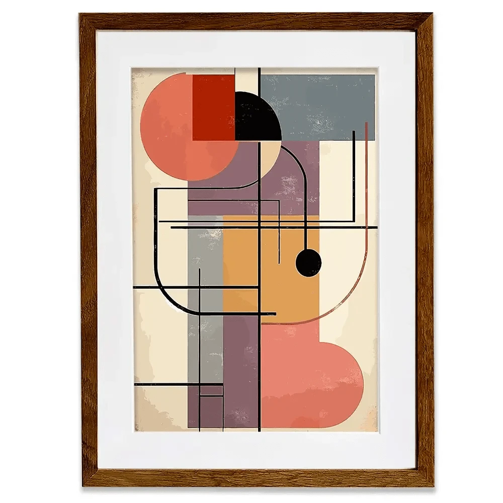 Abstract Dimensions Framed Art Print Abstract Dimensions Framed Art Print wall art product P & M Print Gallery