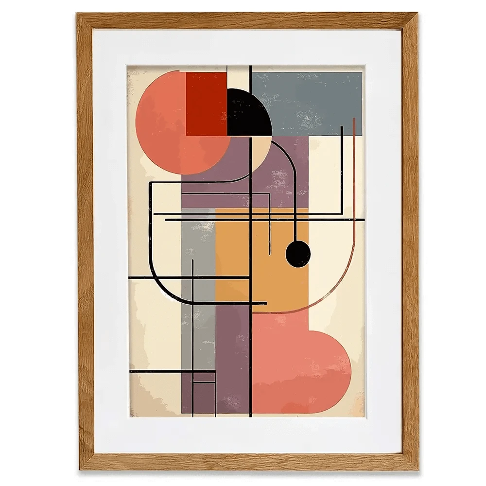 Abstract Dimensions Framed Art Print Abstract Dimensions Framed Art Print wall art product P & M Print Gallery