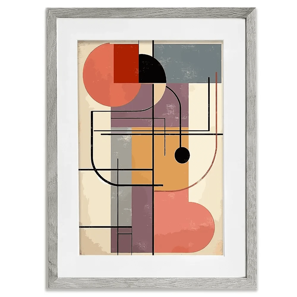 Abstract Dimensions Framed Art Print Abstract Dimensions Framed Art Print wall art product P & M Print Gallery