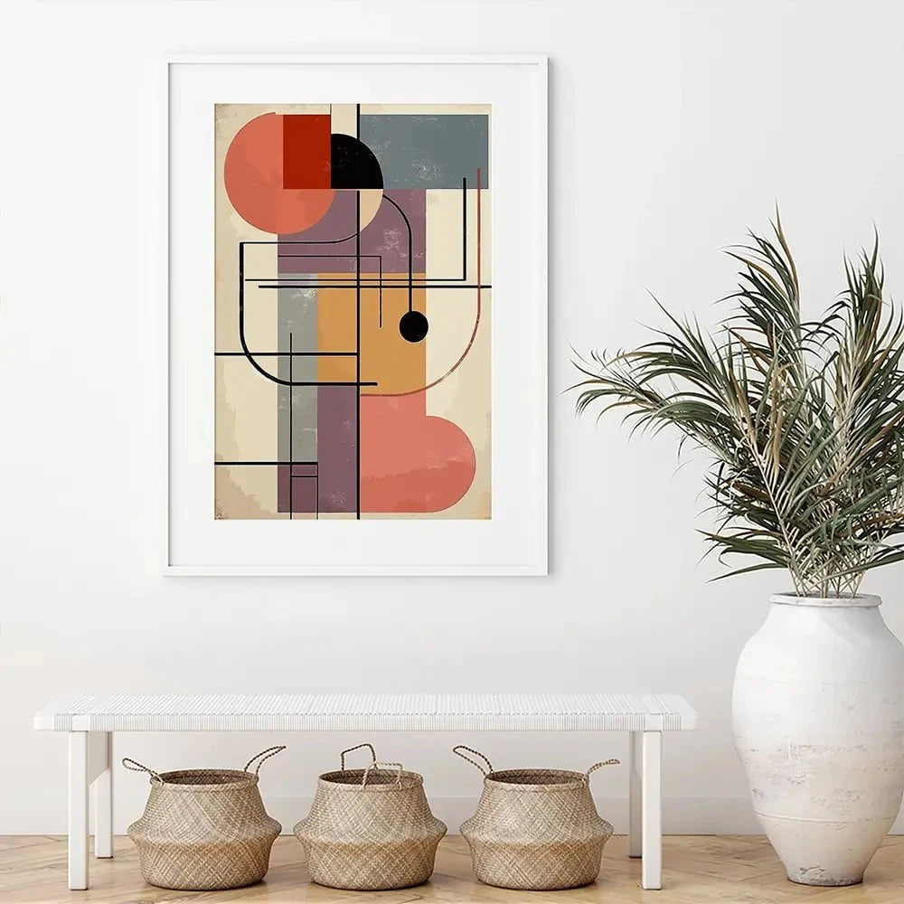 Abstract Dimensions Framed Art Print Abstract Dimensions Framed Art Print wall art product P & M Print Gallery
