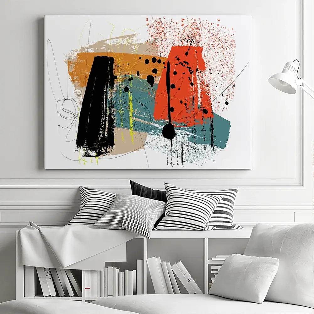 Abstract Everything Canvas Print Abstract Everything Canvas Print wall art product Art Print Shop