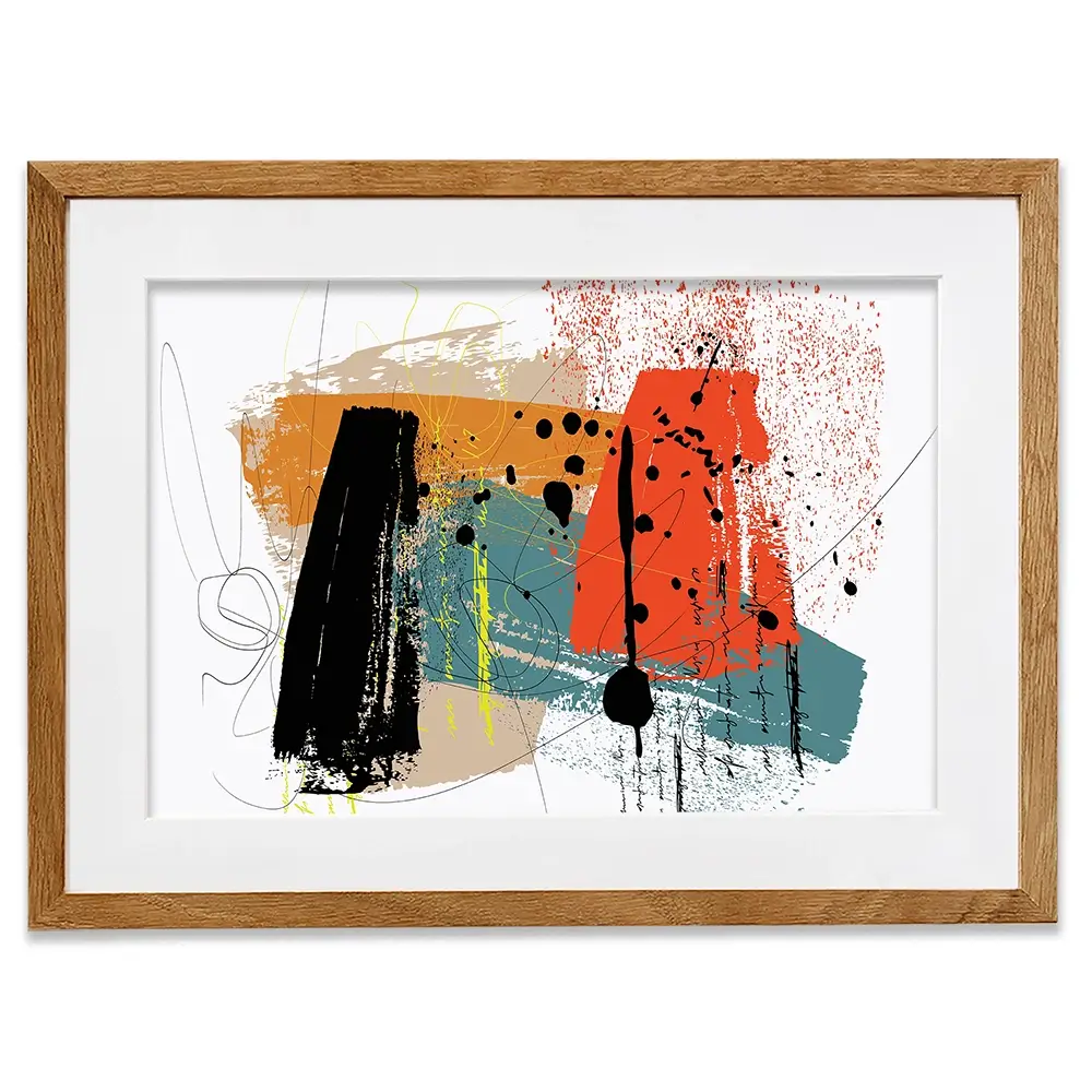 Abstract Everything Framed Art Print Abstract Everything Framed Art Print wall art product Art Print Shop