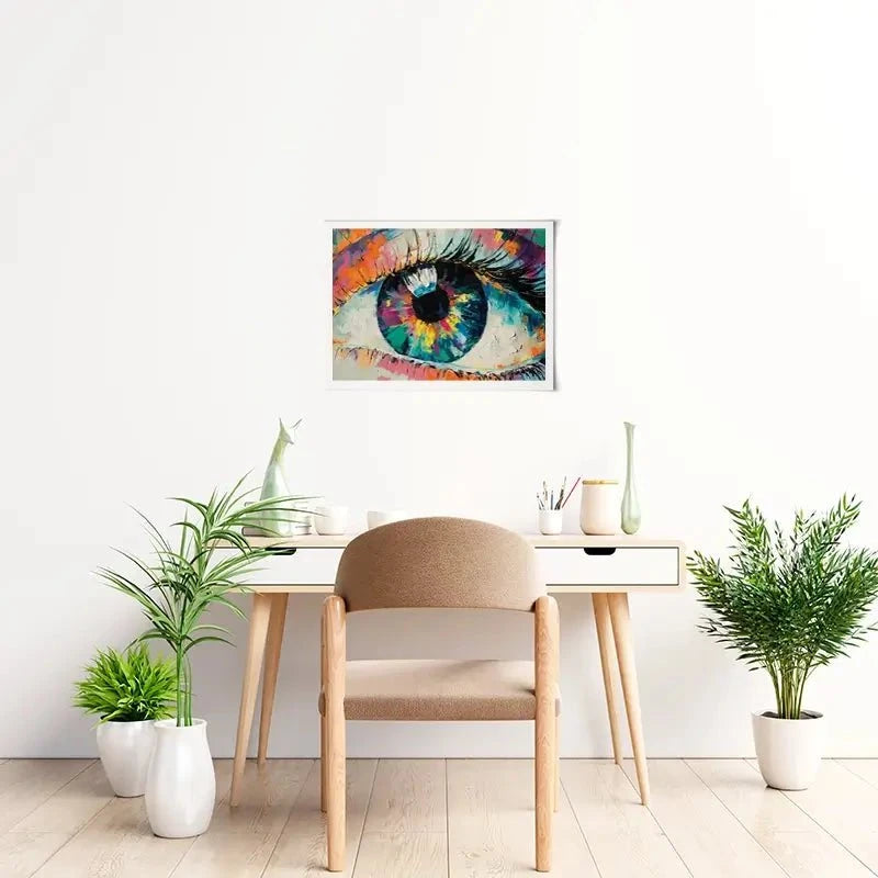 Abstract Eye Art Print Abstract Eye Art Print wall art product Mari Dein / Shutterstock