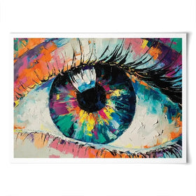 Abstract Eye Art Print Abstract Eye Art Print wall art product Mari Dein / Shutterstock