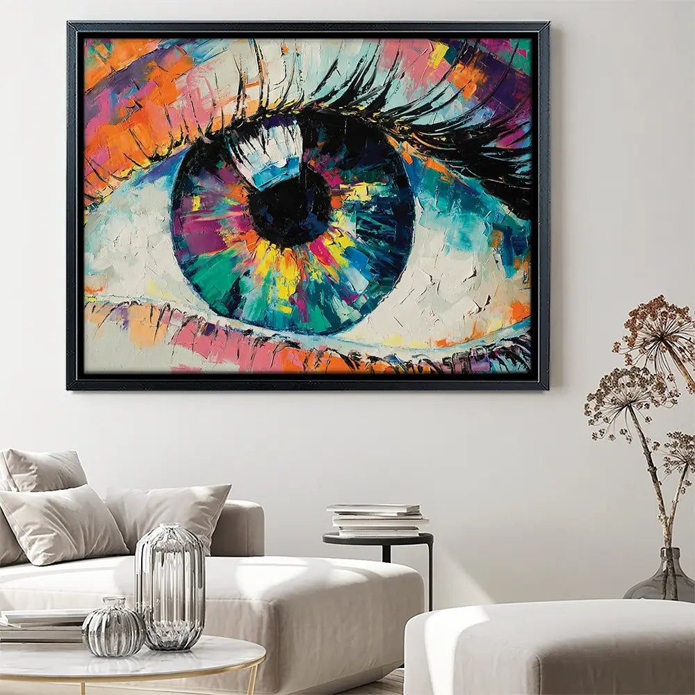 Abstract Eye Canvas Print Abstract Eye Canvas Print wall art product Mari Dein / Shutterstock