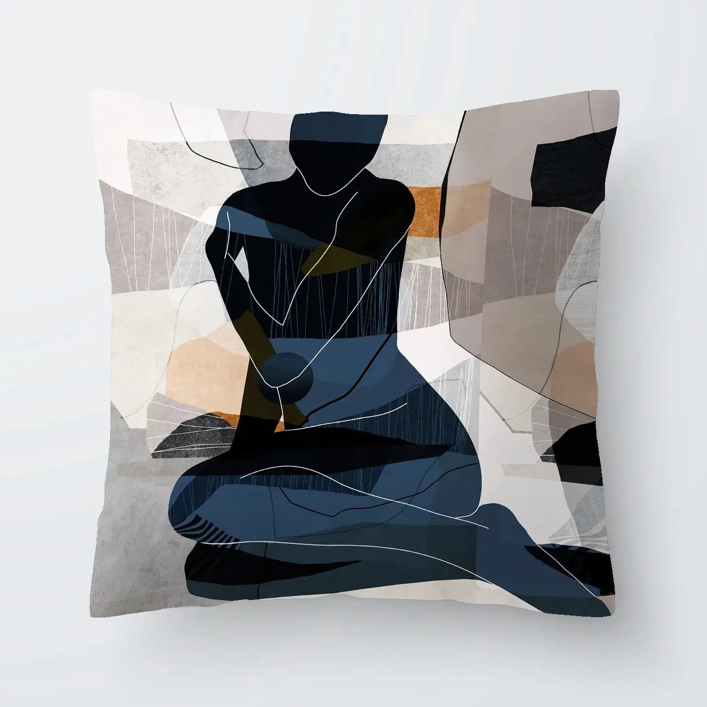 Abstract Female Cushion Abstract Female Cushion wall art product Roberto Moro