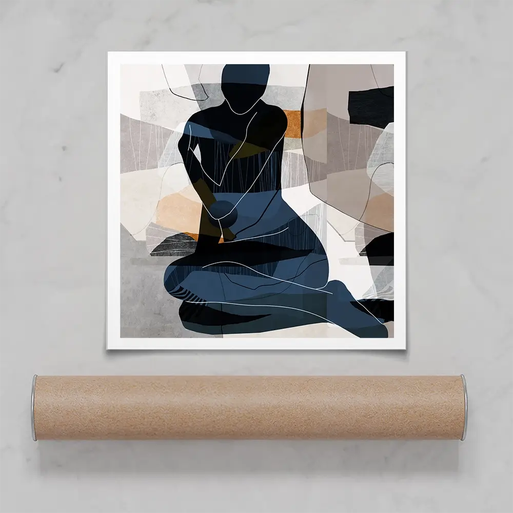 Abstract Female Square Art Print Abstract Female Square Art Print wall art product Roberto Moro