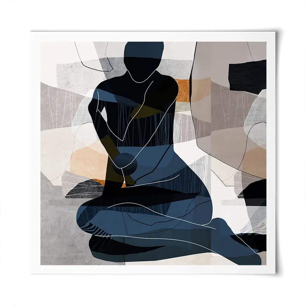 Abstract Female Square Art Print Abstract Female Square Art Print wall art product Roberto Moro