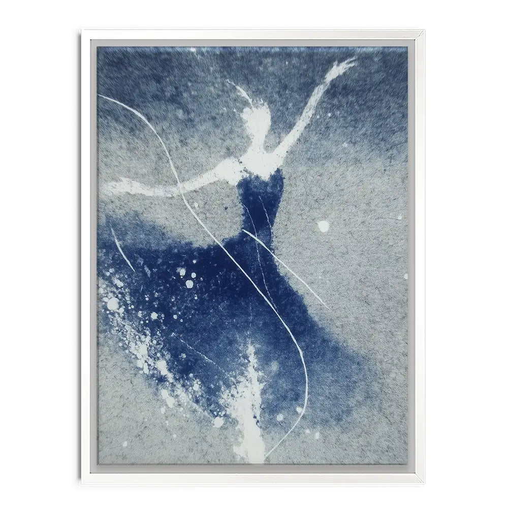 Abstract Figure In Motion Canvas Print Abstract Figure In Motion Canvas Print wall art product Chromatic Storm Studio