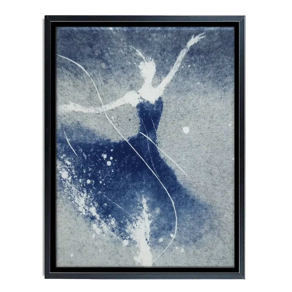 Abstract Figure In Motion Canvas Print Abstract Figure In Motion Canvas Print wall art product Chromatic Storm Studio