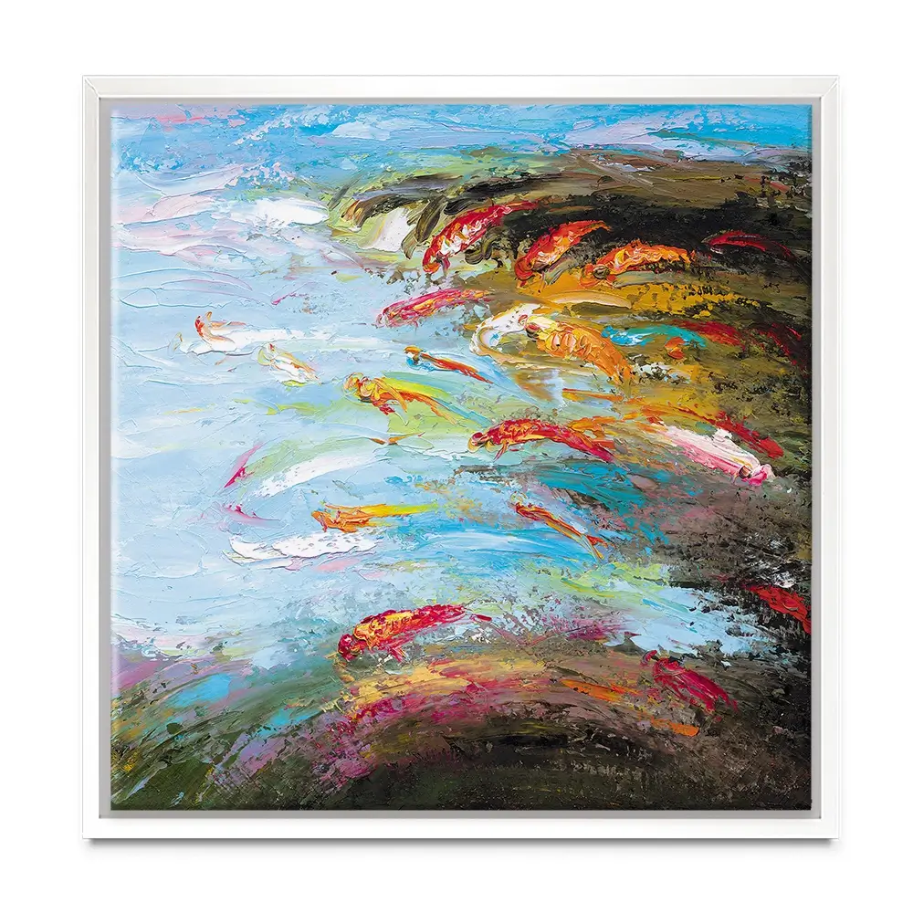Abstract Fish Canvas Print Abstract Fish Canvas Print wall art product Artone Graphica / Shutterstock