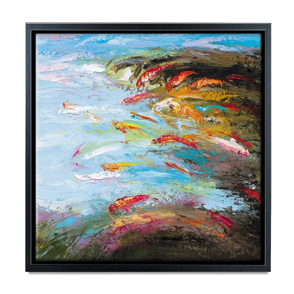 Abstract Fish Canvas Print Abstract Fish Canvas Print wall art product Artone Graphica / Shutterstock