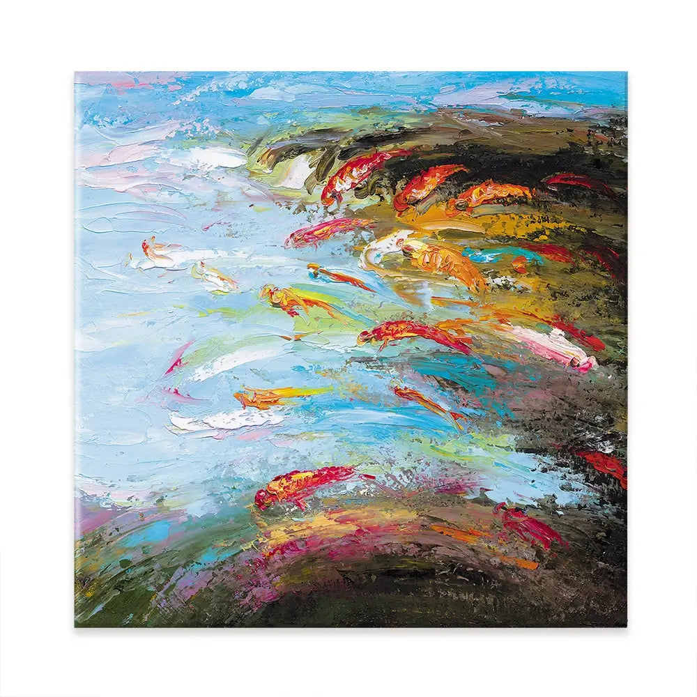 Abstract Fish Canvas Print Abstract Fish Canvas Print wall art product Artone Graphica / Shutterstock