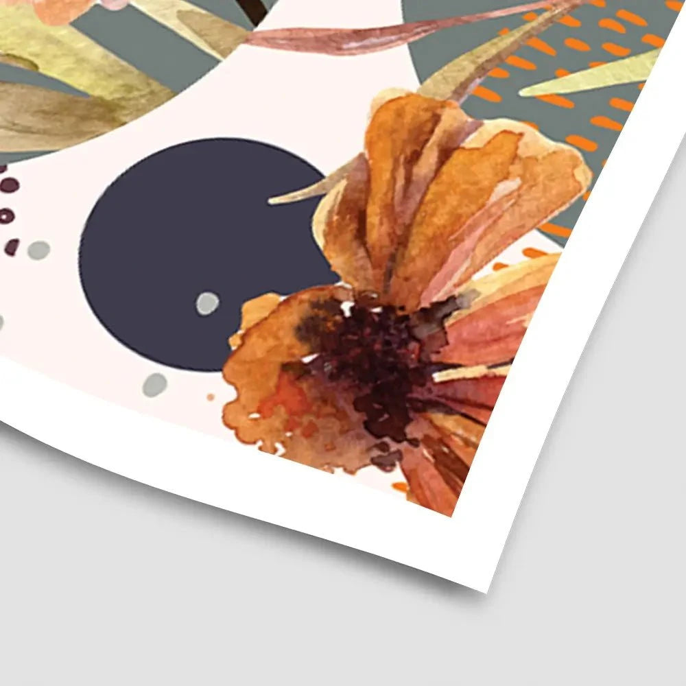 Abstract Floral Art Print Abstract Floral Art Print wall art product Tanya Syrytsyna / Shutterstock