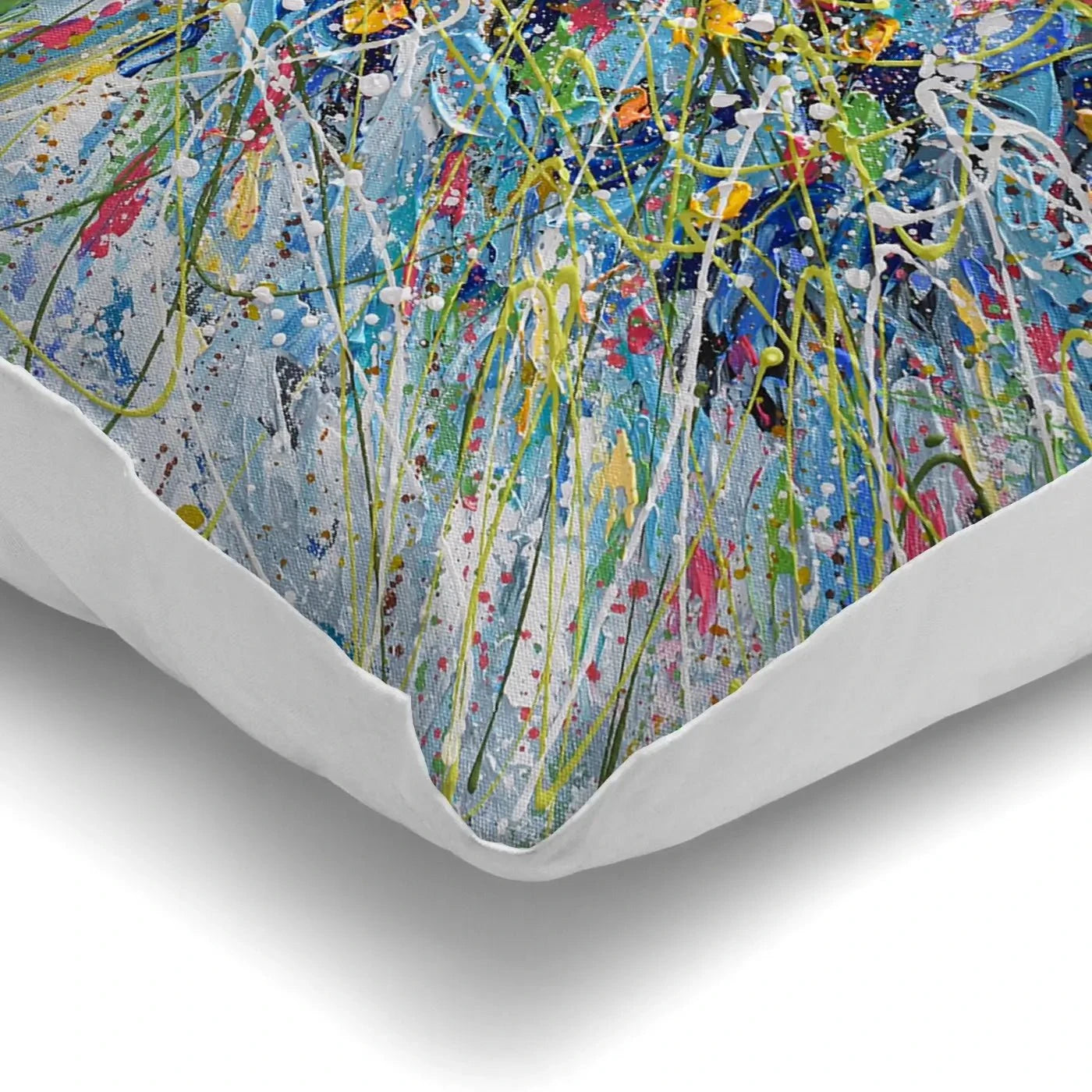 Abstract Floral Bouquet Cushion Abstract Floral Bouquet Cushion wall art product Olga Tkachyk