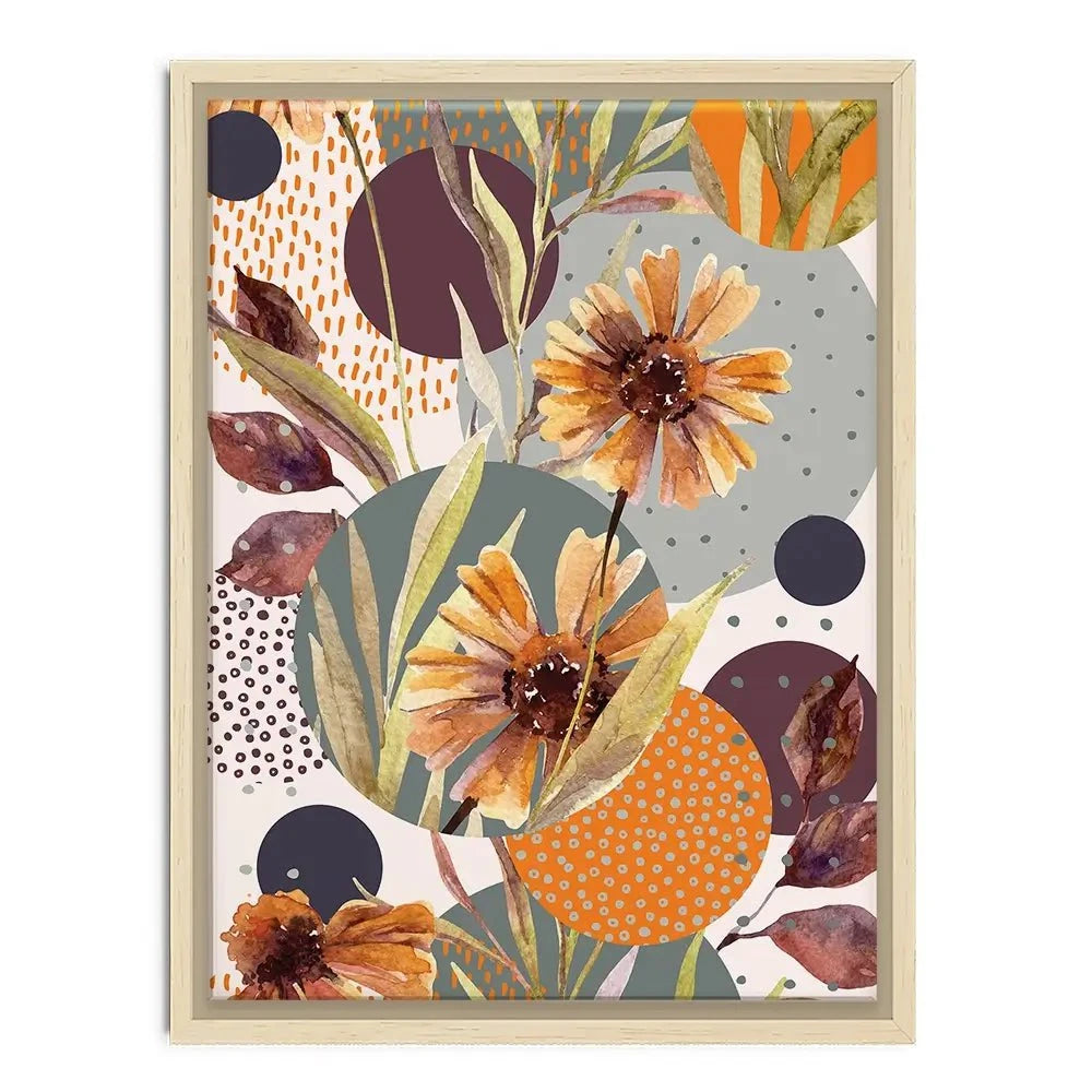 Abstract Floral Canvas Print Abstract Floral Canvas Print wall art product Tanya Syrytsyna / Shutterstock