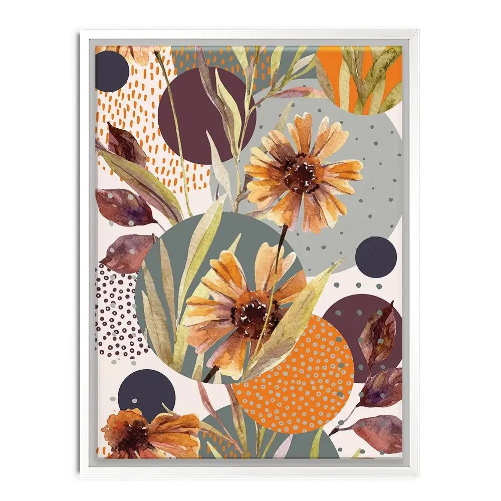 Abstract Floral Canvas Print Abstract Floral Canvas Print wall art product Tanya Syrytsyna / Shutterstock