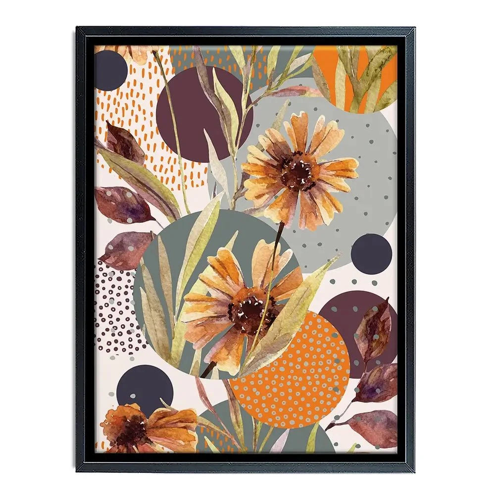 Abstract Floral Canvas Print Abstract Floral Canvas Print wall art product Tanya Syrytsyna / Shutterstock