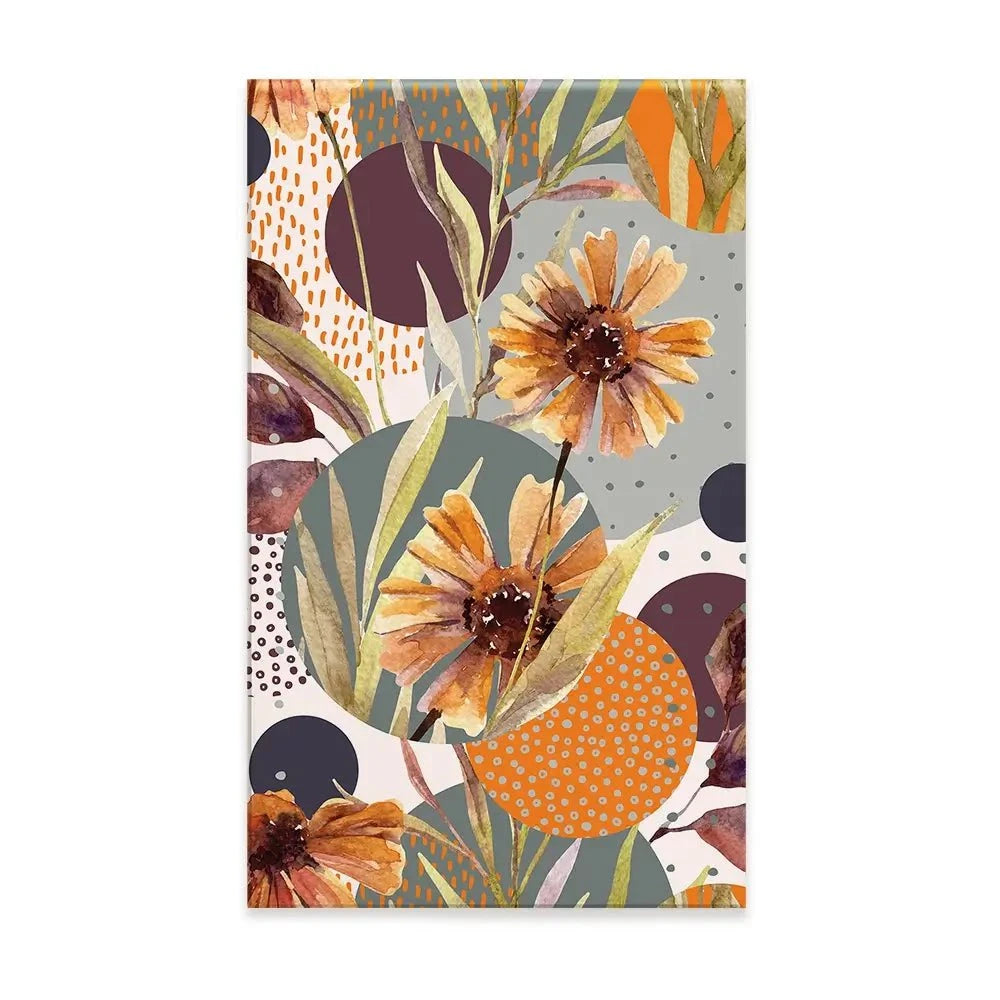 Abstract Floral Canvas Print Abstract Floral Canvas Print wall art product Tanya Syrytsyna / Shutterstock