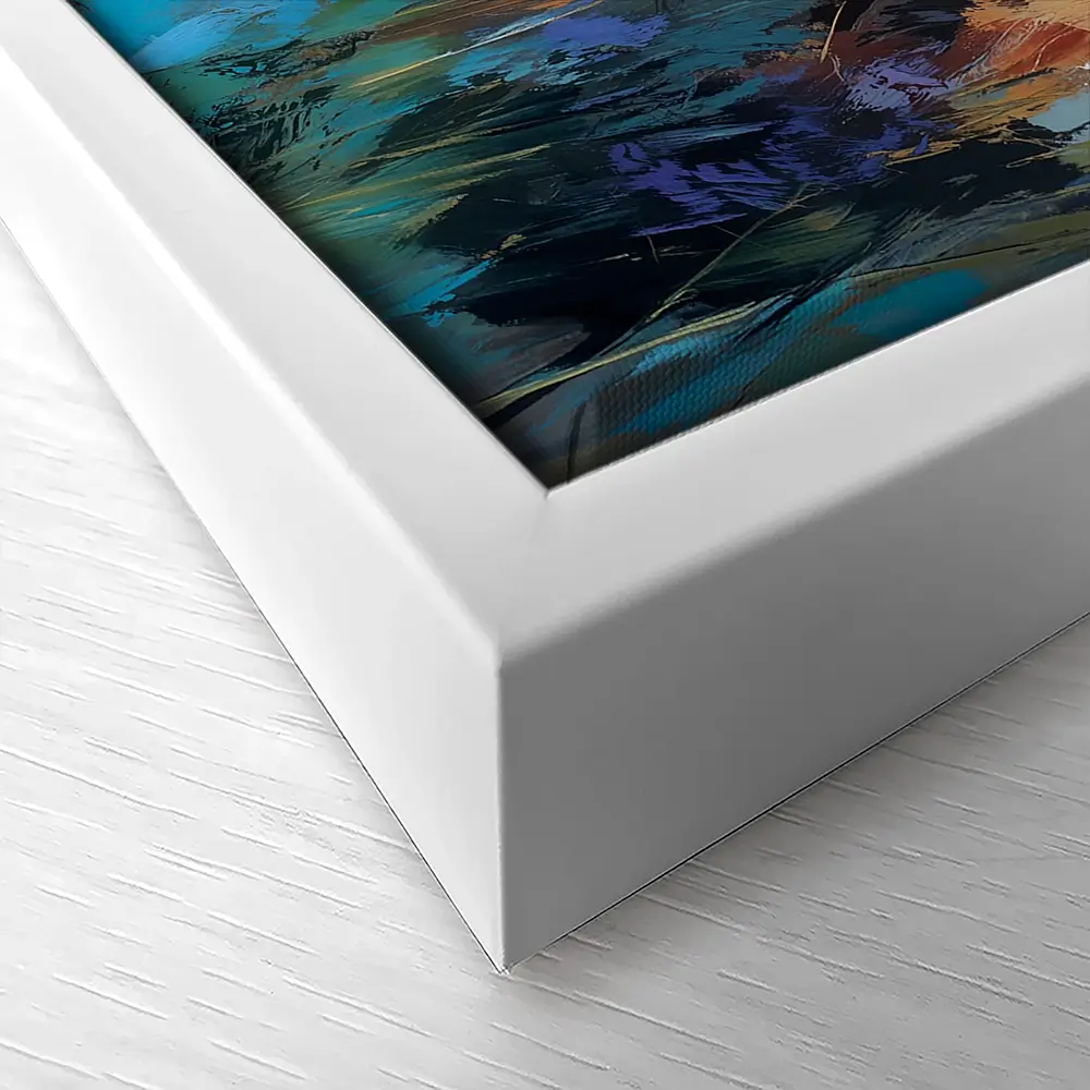 Abstract Floral Meadow With Tall Grasses Canvas Print Abstract Floral Meadow With Tall Grasses Canvas Print wall art product Leon Devenice
