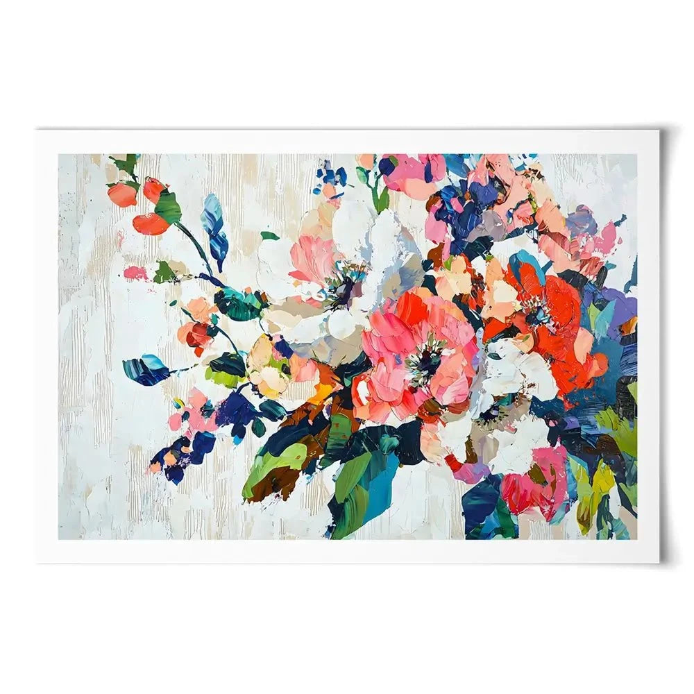 Abstract Flower Branch Art Print Abstract Flower Branch Art Print wall art product Franklyn Gregory - Independent