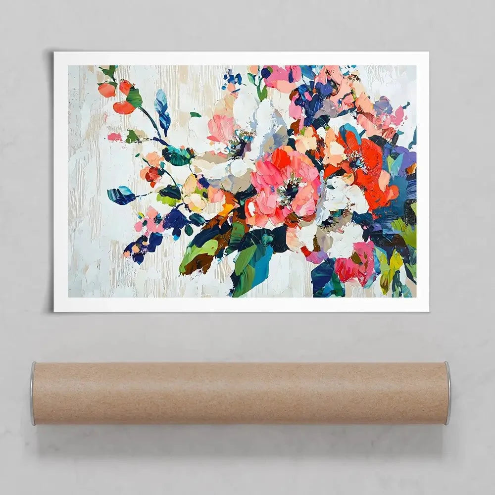 Abstract Flower Branch Art Print Abstract Flower Branch Art Print wall art product Franklyn Gregory - Independent