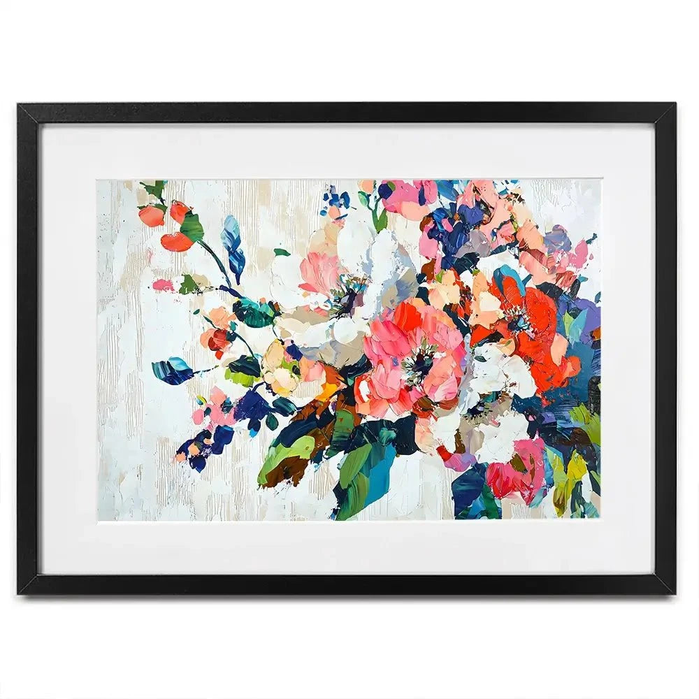 Abstract Flower Branch Framed Art Print Abstract Flower Branch Framed Art Print wall art product Franklyn Gregory - Independent