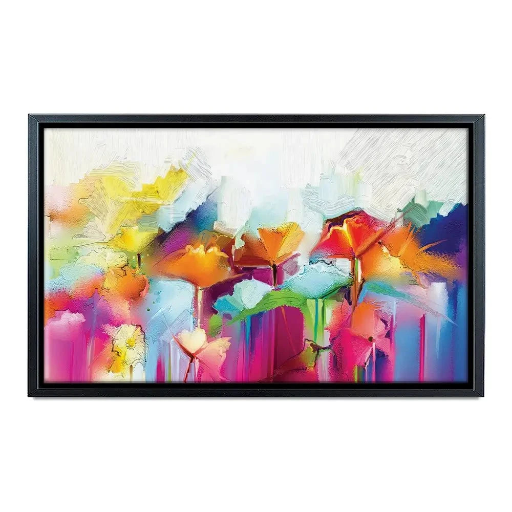 Abstract Flowers Canvas Print Abstract Flowers Canvas Print wall art product pluie_r / Shutterstock