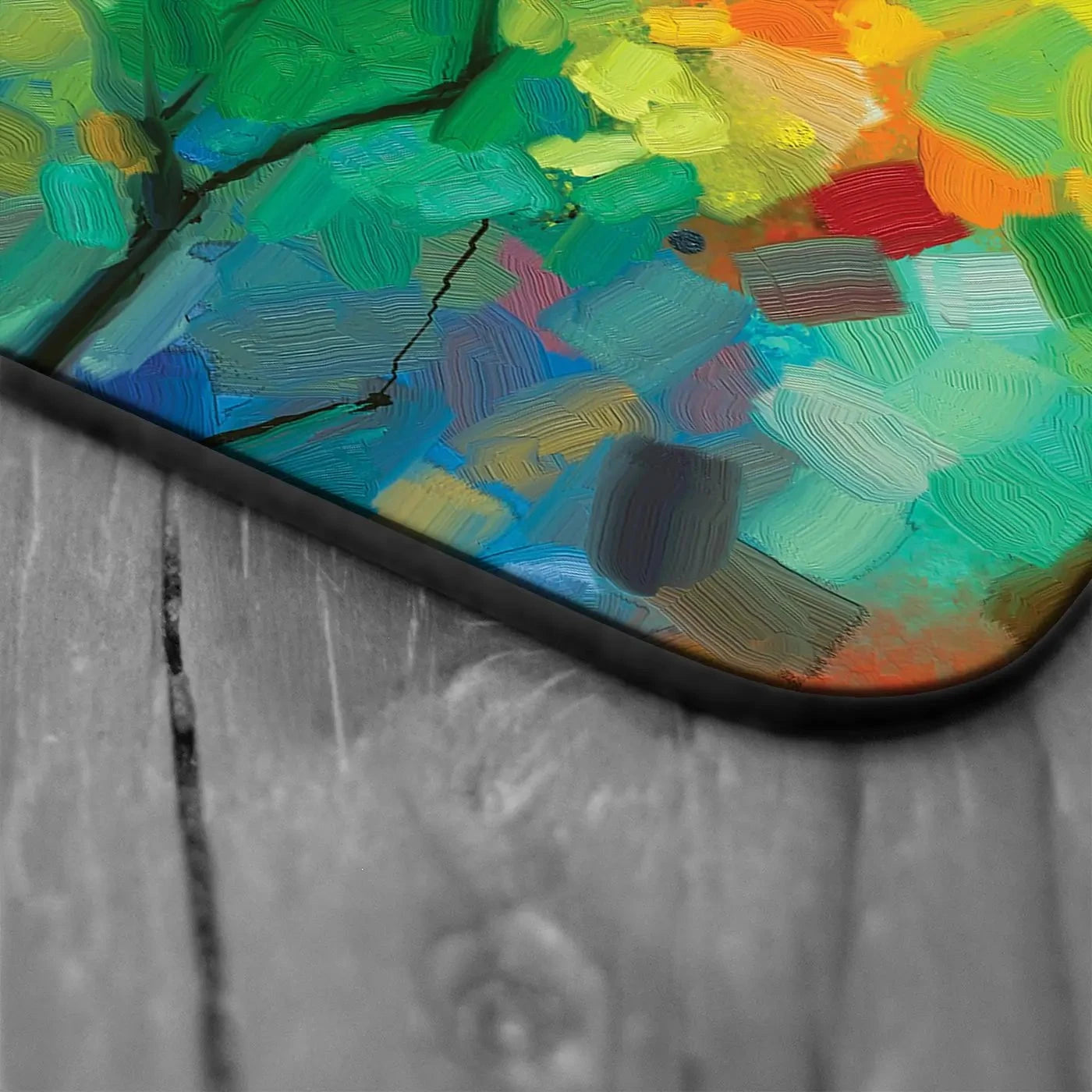 Abstract Forest Coaster Set Rainbow Soul Tree Coaster Set | Rainbow Soul Tree Art Coasters wall art product pluie_r / Shutterstock