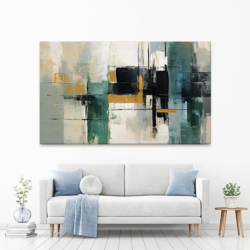 Abstract Geometric Canvas Print Abstract Geometric Canvas Print wall art product Wallpaper studio / Shutterstock