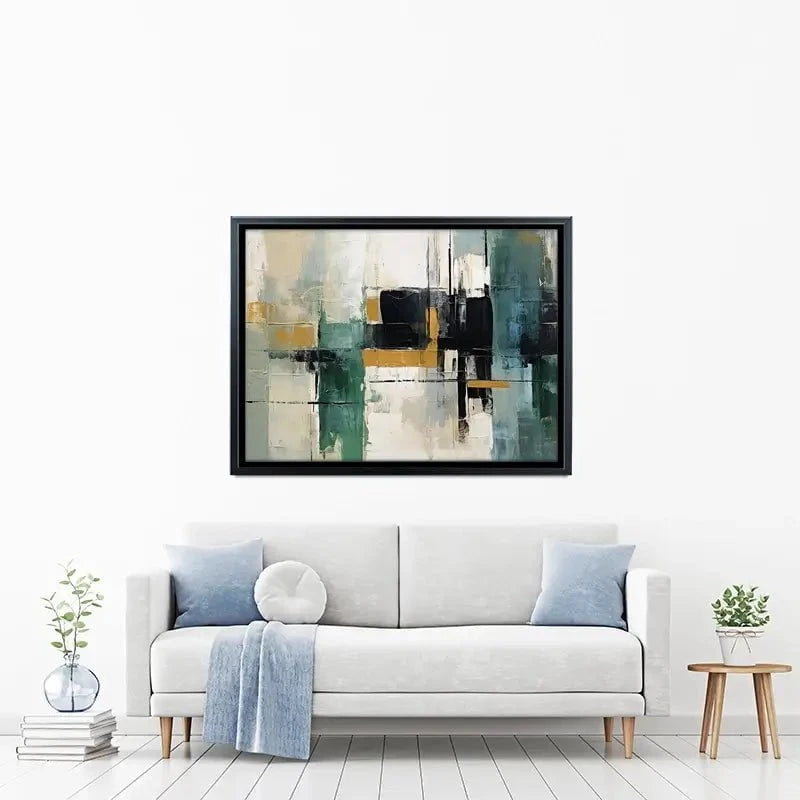 Abstract Geometric Canvas Print Abstract Geometric Canvas Print wall art product Wallpaper studio / Shutterstock