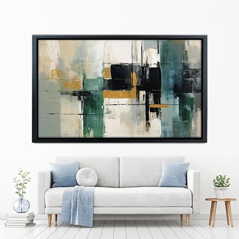 Abstract Geometric Canvas Print Abstract Geometric Canvas Print wall art product Wallpaper studio / Shutterstock